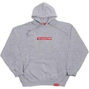 MARATHON BRAND CLASSIC BOX LOGO HOODIE NIPSEY HUSSLE 3XL